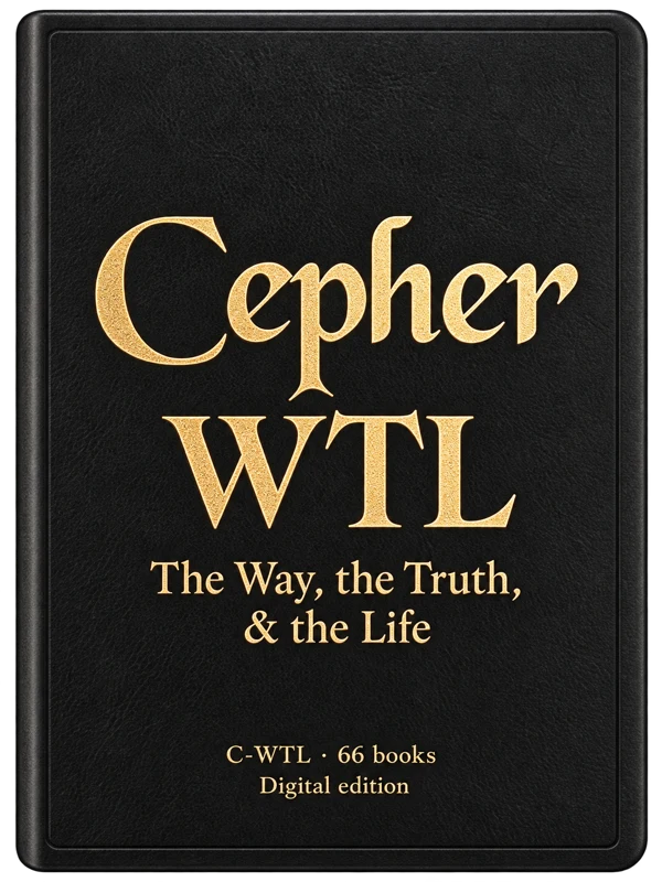 Cepher WTL digital cover: The Way, the Truth, & the Life